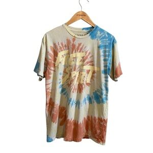 Khalid Free Spirit 2019 Tour Tie Dye Short Sleeve Tee Size Large